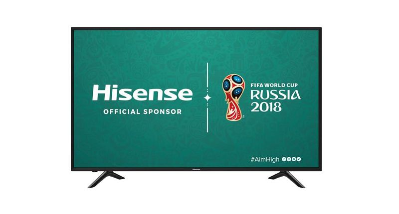 Hisense A6100 55" Smart UHD HDR TV - Black