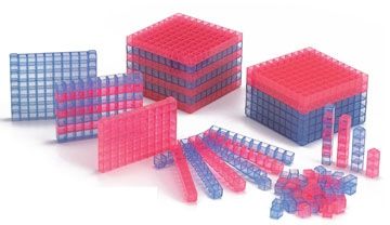 EDX Education Transparent Base Ten Starter Set