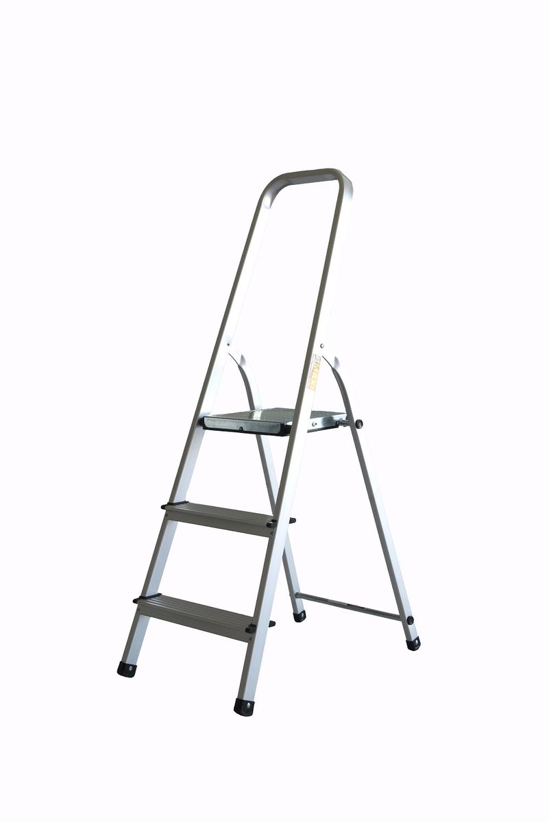 Maxi 3 Step Aluminium Platform Ladder Shop Today. Get it Tomorrow