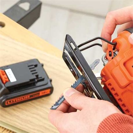 BLACK DECKER 18V System Cordless Pendulum Jigsaw without batt