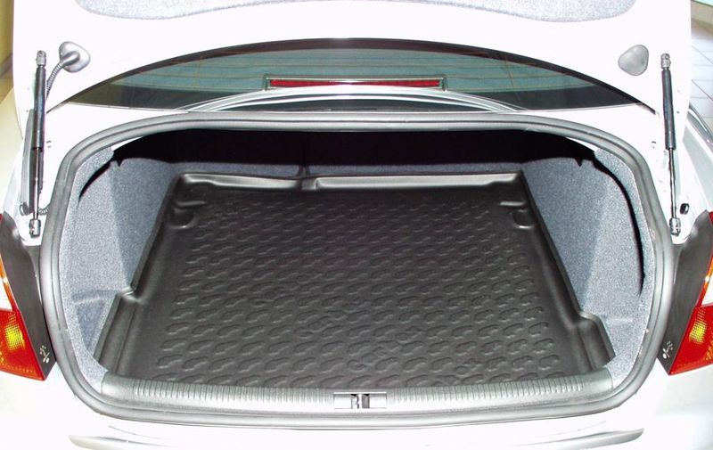 Carbox Boot Mat / Liner Audi A4 Sedan Black 2000-2007