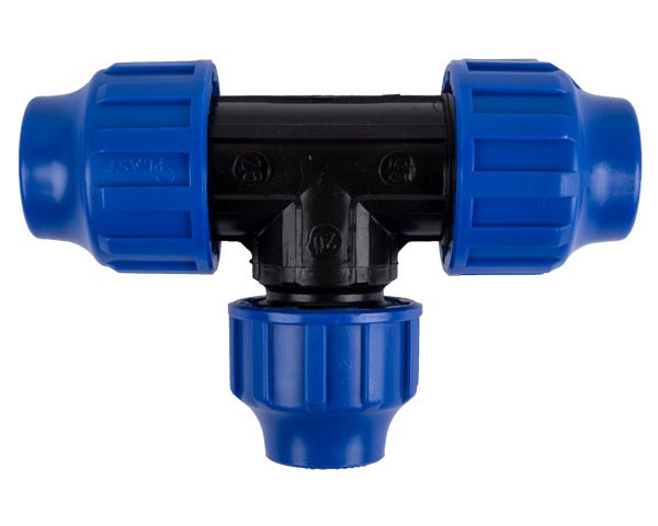 Agrinet Reducing Tee Compression - 63 x 50mm