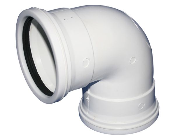 Agrinet Southpro 87.5 Degree Sv Pl SABS Waste Bend - 110mm