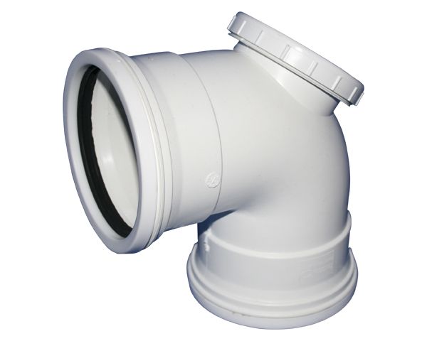 Agrinet Southpro 87.5 Degree Sv I.E SABS Waste Bend - 110mm