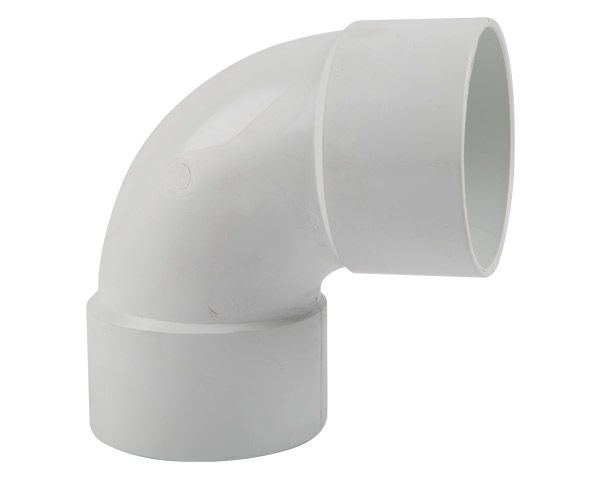 Pvc Round Downpipe Gutter Bend - 90 Degree (Pack of 2)