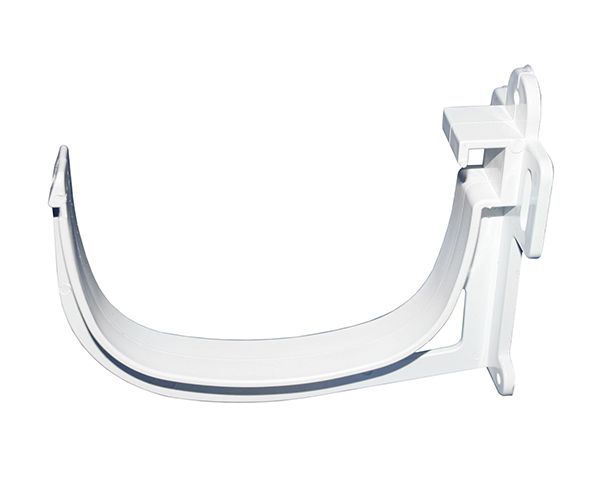 Pvc D-Shape Gutter Bracket - Pack of 5