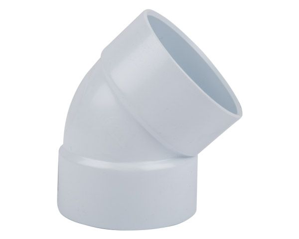 Agrinet SABS 45 Degree Sv Pl Waste Bend - 40mm (Pack of 10)