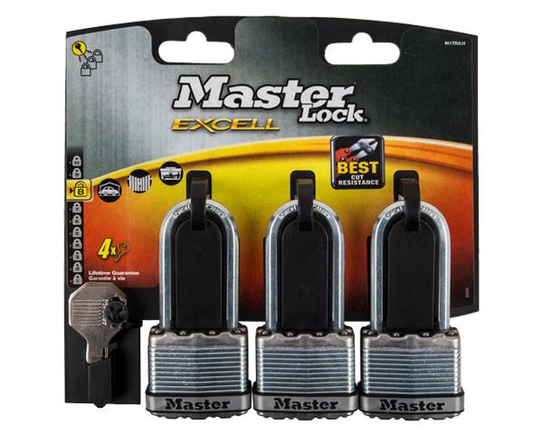 Master Lock Excell Laminated 45mm Padlock - 51mm Shackle