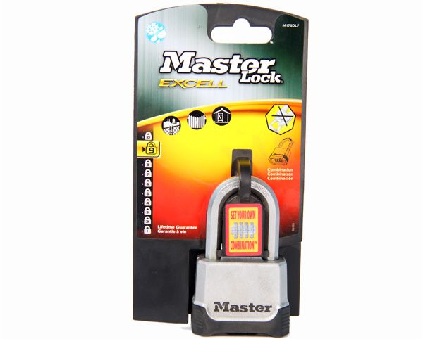 Master Lock Excell Master Combination Padlock - 50mm