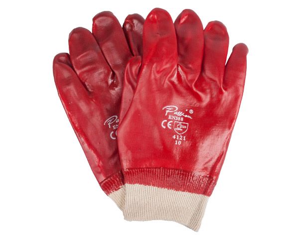 Kaufmann PVC Glove With Knitted Wrist (Pack of 2)