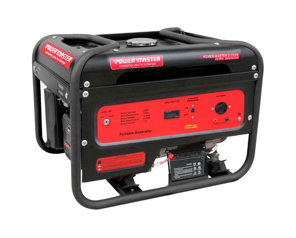 Powermaster Electric Start Petrol Genset - 2.8Kw
