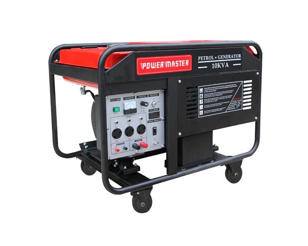Powermaster 220V Electric Start Petrol Genset - 10Kw