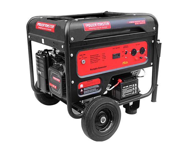 Powermaster 220V Electric Start Petrol Genset - 5.5Kw