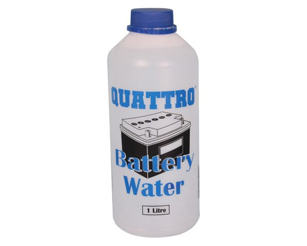 Quattro Additive Battery Distilled Water - 1L