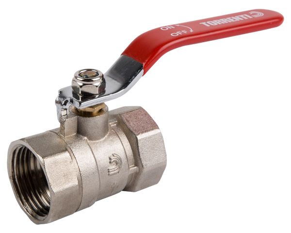 Torrenti Reduce 15mm Bore Ball Type Valve - Red