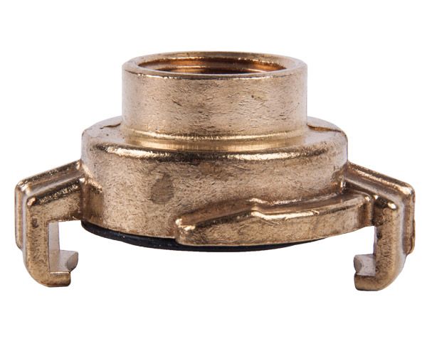 Torrenti - Hose Coupling - Brass - 19mm - Bulk Pack of 2