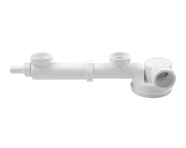Wirquin - Trap Sink Espace Double with W/M Connection