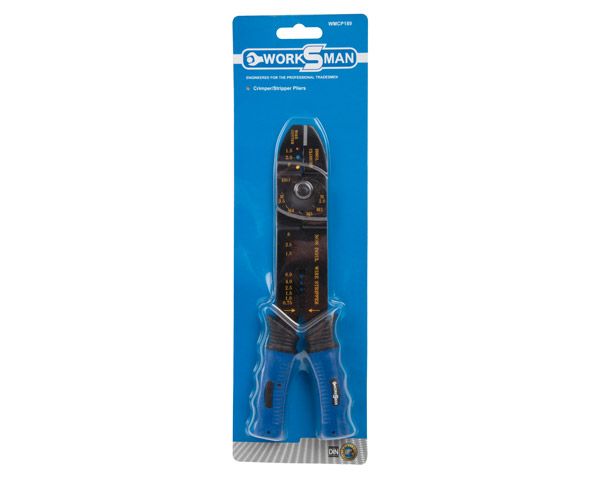Worksman Crimp &amp; Strip Pliers