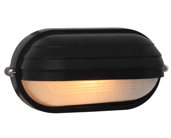 Eurolux Oval Eyelid - Black (Small)