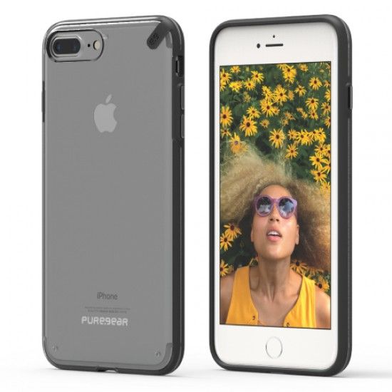 Puregear Slim Shell for iPhone 8/7 - Clear/Black