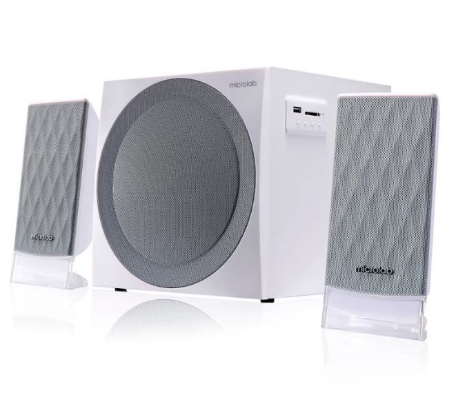 MICROLAB M300BT 2.1CH SPEAKER -WHITE