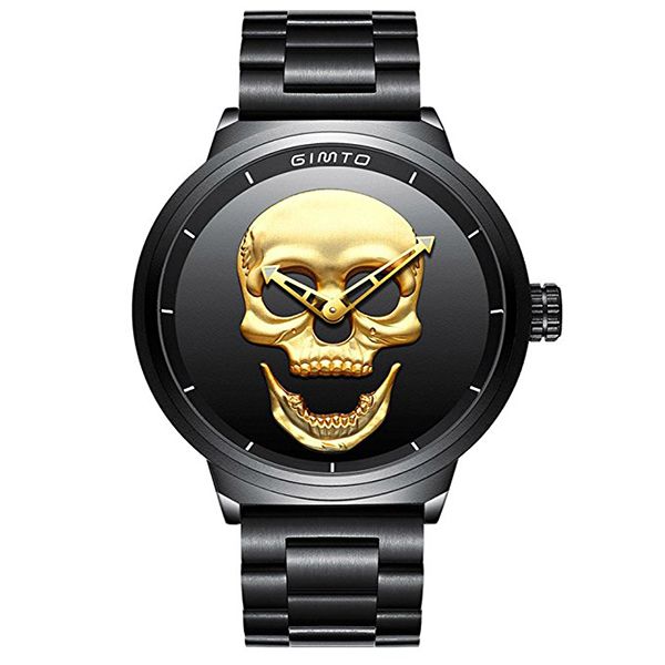 Creative 3D Skull Men's Watch