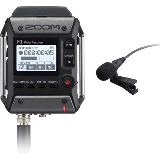 Zoom F1 Field Recorder &amp; Shotgun Microphone