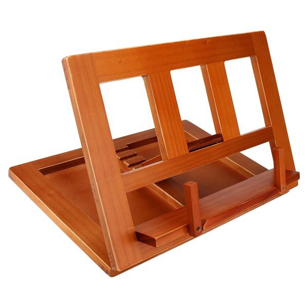 Portable Wooden Book Stand for Reading or Drawing Shop Today. Get it