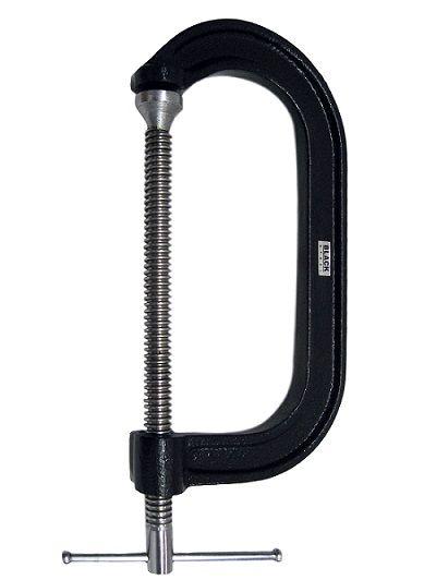 Black Steel - 10 Inch G-clamps Sg Iron - Black
