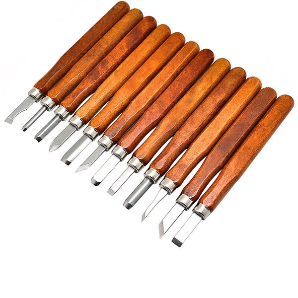Wood Carving Tools Kit - 12 Pieces