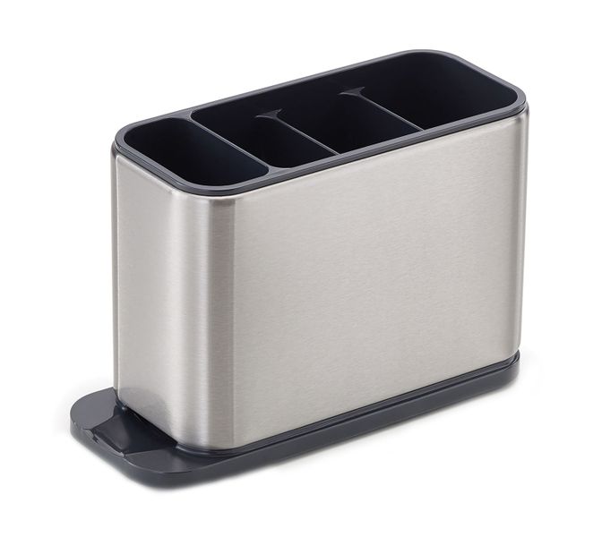 Stainless Steel Cutlery Holder &amp; Self Drainer
