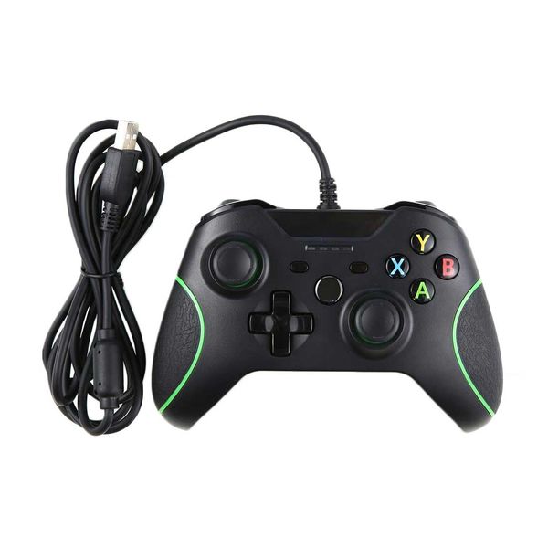 Raz Tech Wired Controller for XBox One - Black &amp; Green