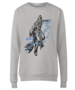 Magic The Gathering: Jace Character Art Ladies Sweatshirt - XX-Large (Parallel Import)