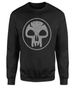 Magic The Gathering: Mana Black Men Sweatshirt - XX-Large (Parallel Import)