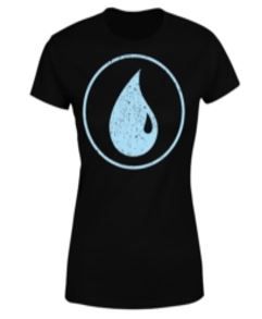 Magic The Gathering: Mana Blue Ladies T-Shirt - XX-Large (Parallel Import)