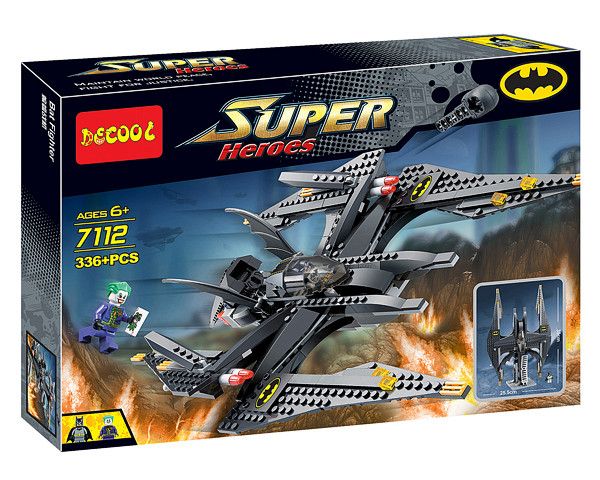 Decool 7112 The Bat Fighter Building Set