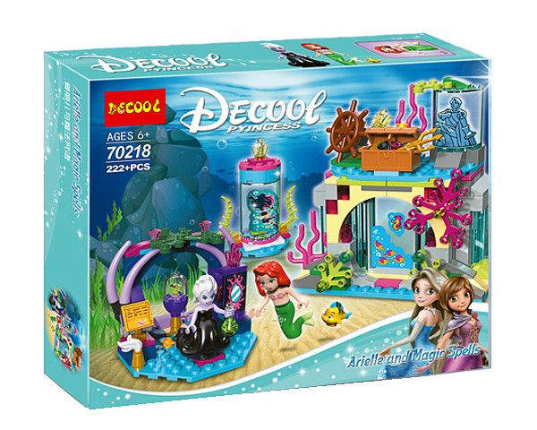Decool 70218 Ariel and the Magical Spell Building Set