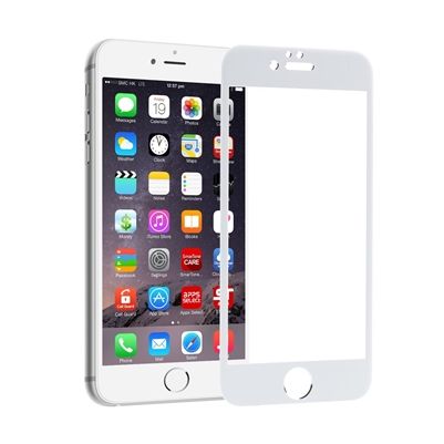 2D iPhone 6 Full Cover Edge to Edge Glass Screen Protector - Black