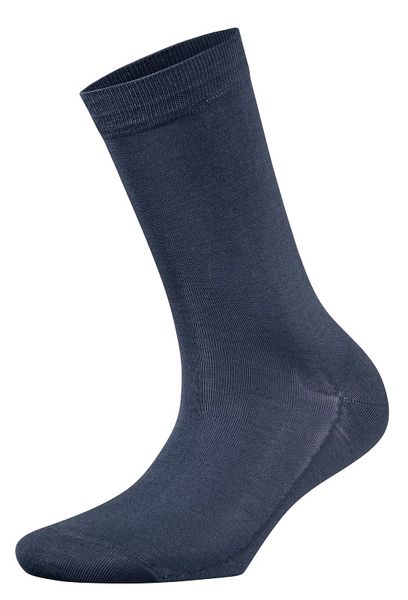 Falke Ladies Mercerised Cotton Socks - Navy
