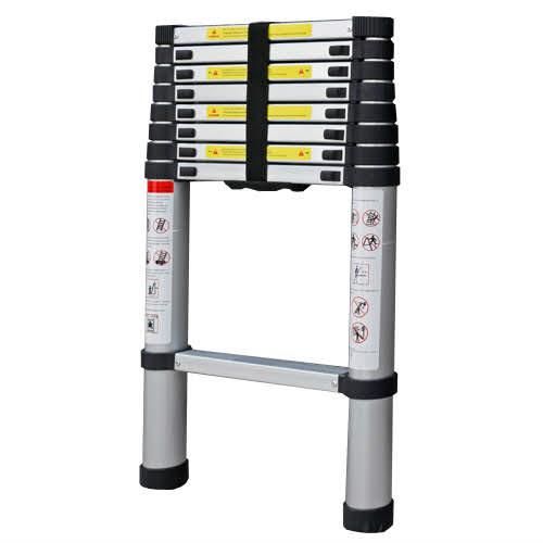 Maxi Telescopic Straight Ladder - 2.6m