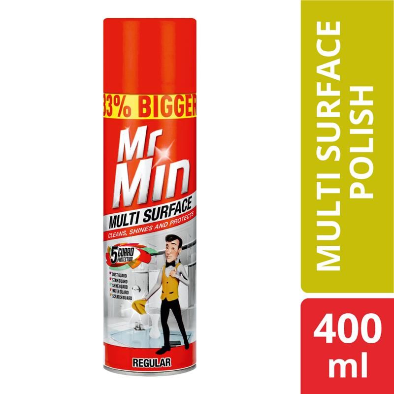 Mr Min 400ml, Multi Surface Cleaner, Furniture Polish, Regular Buy
