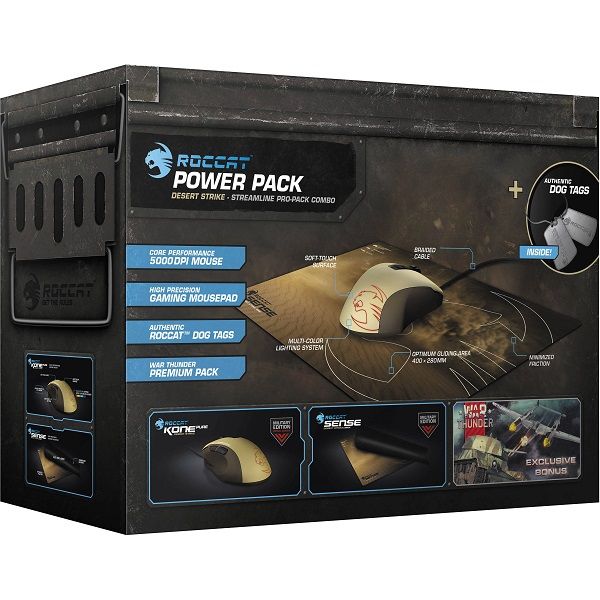 Roccat: Military Bundle Dessert Mouse (PC)