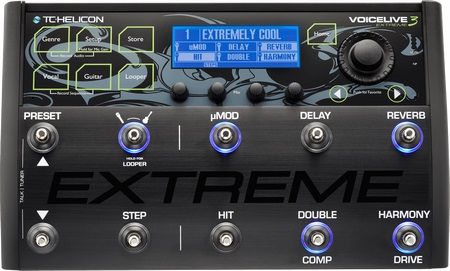 TC HELICON Voicelive 3 Extreme Multi Effects &amp; Recording Pedal