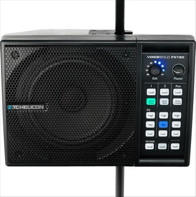 TC HELICON Voicesolo Fx150 Personal Mixer/Amp Multi Effect Speaker