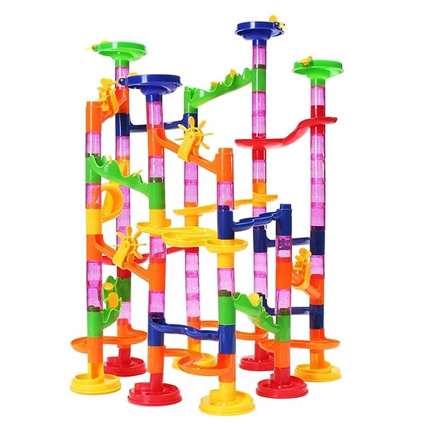 Marble Run Construction Building Blocks Set for Kids