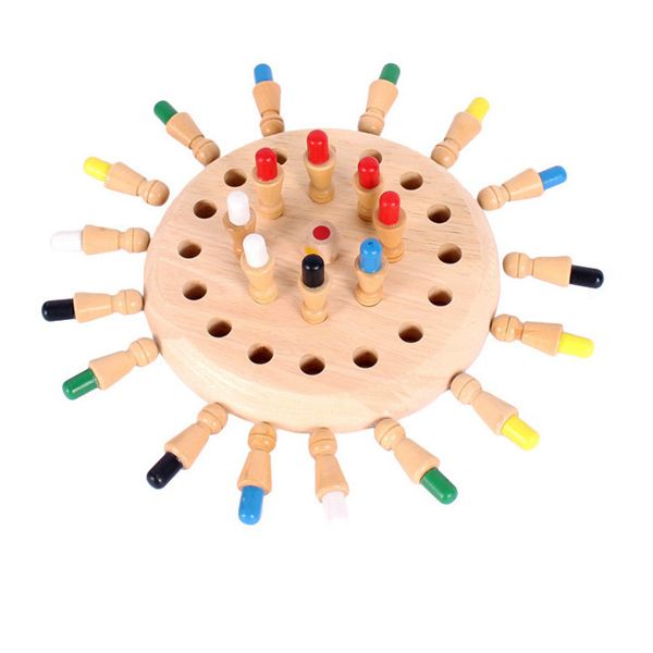 Wooden Memory Match Sticks Chess