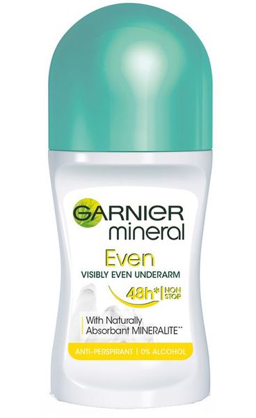 Garnier Mineral Women Roll On Visibly Even Underarm - 50ml