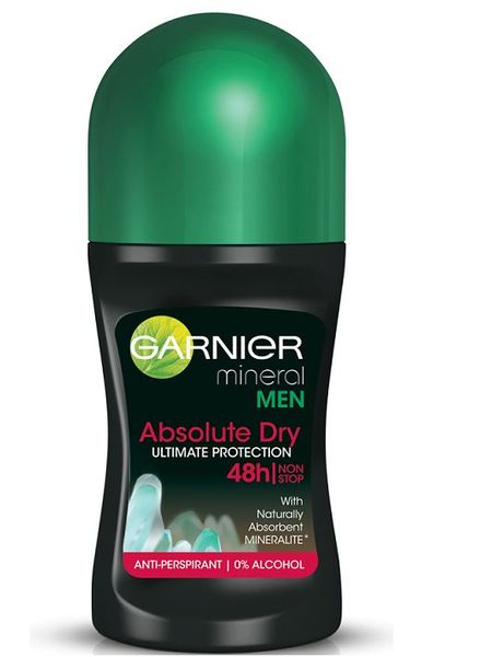 Garnier Mineral Men Roll On Absolute Dry - 50ml