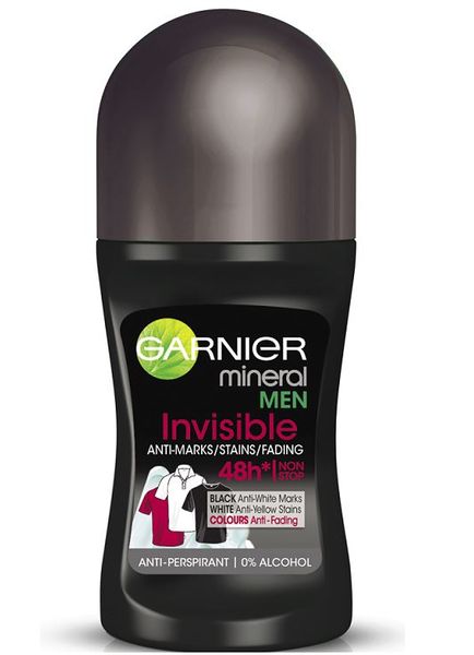 Garnier Mineral Men Roll On Invisible - 50ml