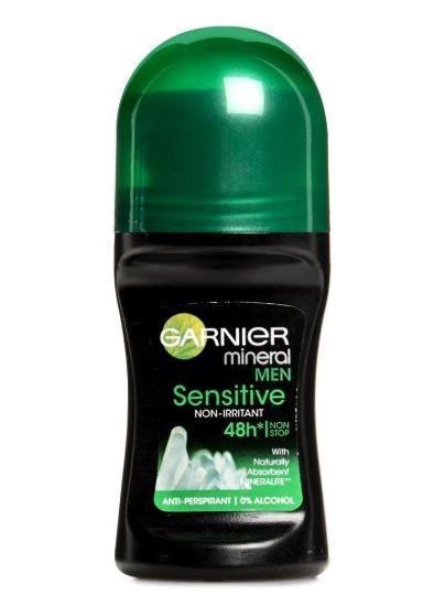 Garnier Mineral Men Roll On Sensitive - 50ml